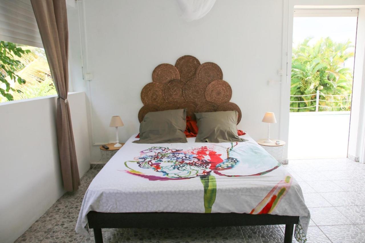 L Orchidee Bleue, Bas De Villa, Vue Mer, Piscine Privee Сен-Ан Екстериор снимка